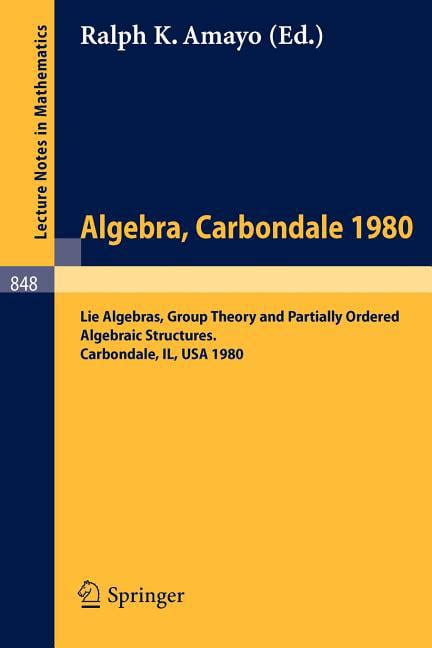 Algebra. Carbondale 1980. Lie Algebras Doc