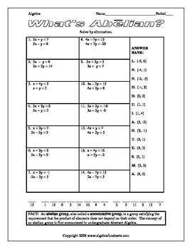 Algebrafunsheets Answer Key Epub