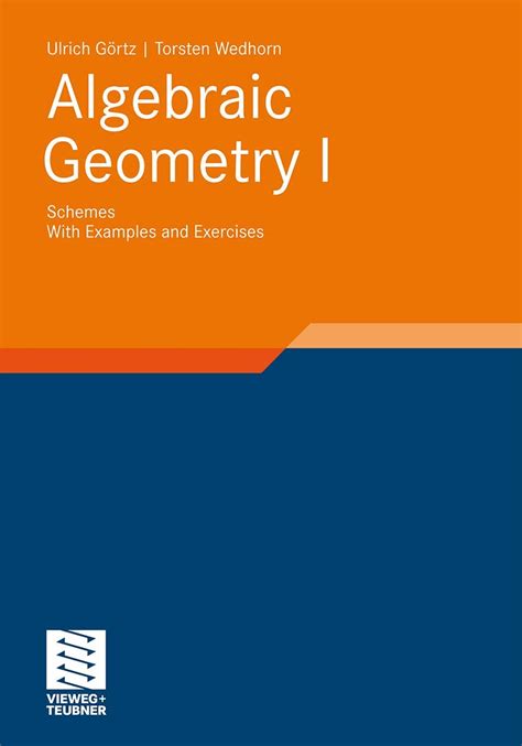 Algebraic Geometry I Schemes, with Examples and Exercises Epub