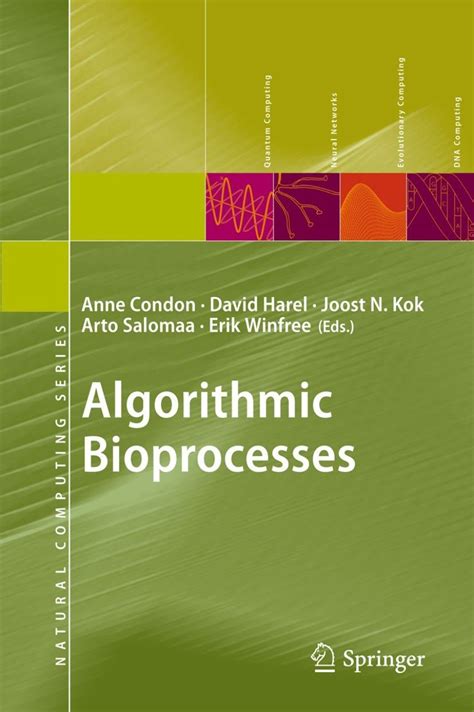 Algorithmic Bioprocesses 1st Edition Doc