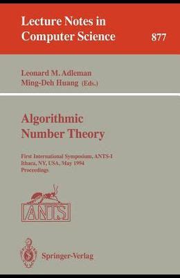 Algorithmic Number Theory First International Symposium Epub