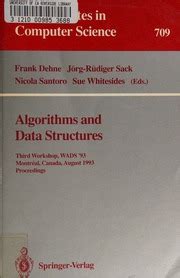 Algorithms and Data Structures Third Workshop Epub