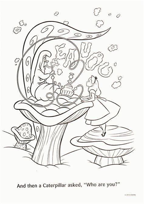 Alice In Wonderland Caterpillar Printable