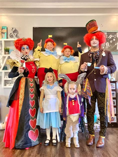 Alice in Wonderland Family Costumes: A Whimsical Journey Down the Rabbit Hole