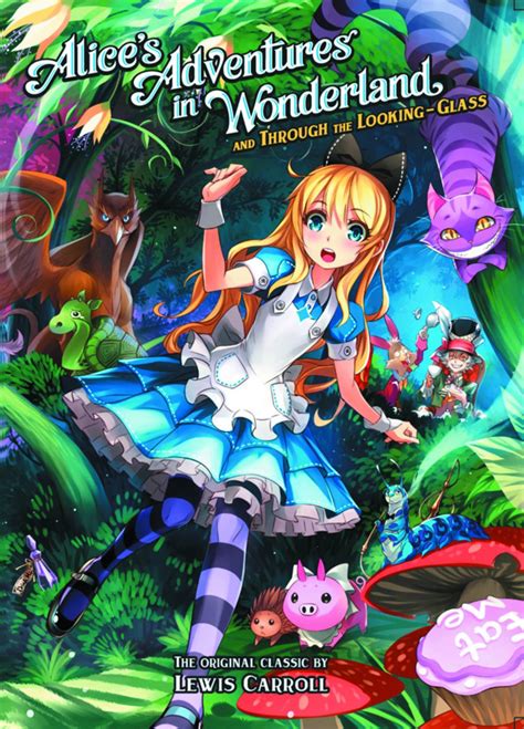 Alices Adventures in Wonderland and Through the Looking Glass Complete in One Volume Reader