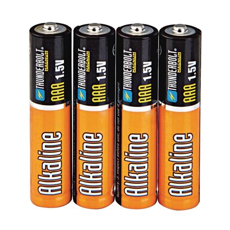 Alkaline batteries