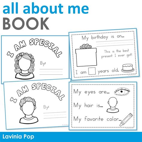 All About Me Printable Sheets