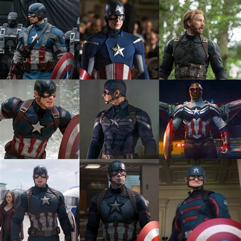 All Captain America Suits: A Symbol of Hope and Inspiration