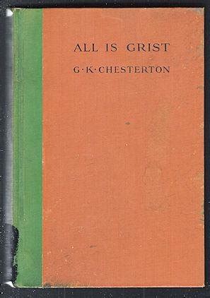 All Is Grist A Book of Essays Epub