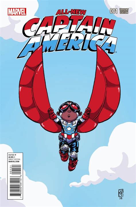 All New Captain America 1 Young Variant Epub