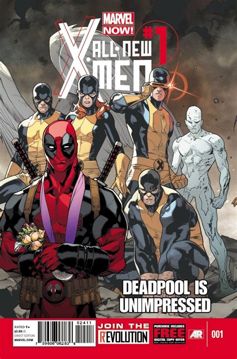 All New X-men 1 Deadpool is Unimpressed Variant Marvel Now Epub