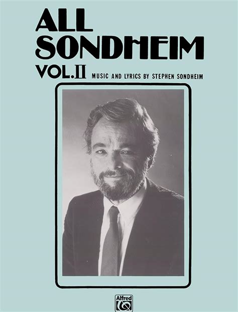 All Sondheim Volume 2 Reader