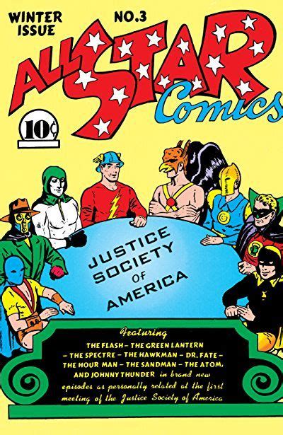 All Star Comics 3 Chromium Cover First Meeting Of The Justice Society Of America Millennium Edition Reader