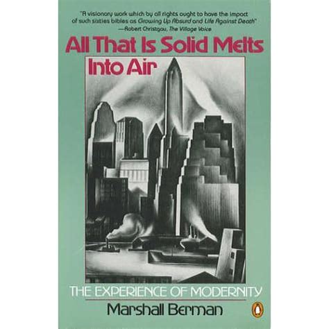 All That Is Solid Melts into Air The Experience of Modernity PDF