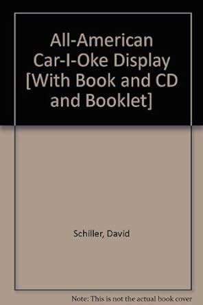 All-American Car-I-Oke Display with Books and CD Audio and Booklet Epub