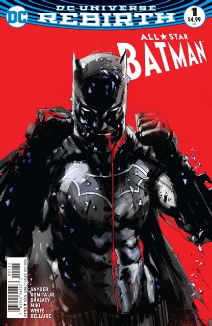 All-Star Batman Issue 1 -Blank Variant Reader