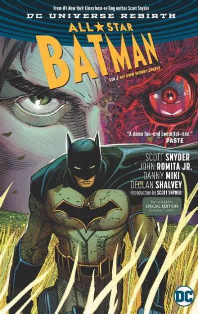 All-Star Batman Vol 1 My Own Worst Enemy Rebirth DC Universe Rebirth Batman Reader