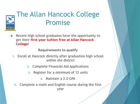Allan Hancock College: A Legacy of Opportunity