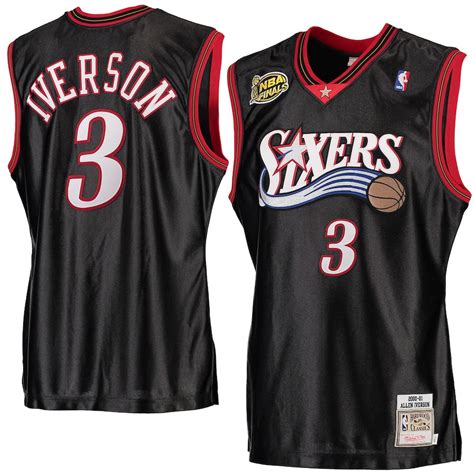 Allen Iverson's Black Jersey: A Style Icon for the Ages