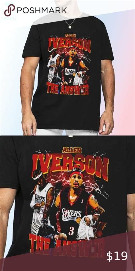 Allen Iverson T-Shirts: A Timeless Symbol of Basketball Greatness