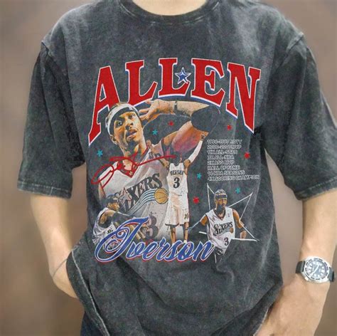 Allen Iverson Vintage Shirt: A Timeless Icon