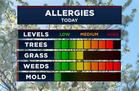 Allergy Levels Near Me: Get Your 10,000-Point Guide