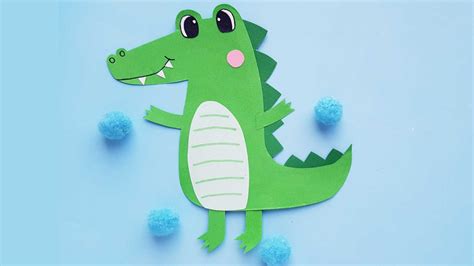 Alligator Craft Template
