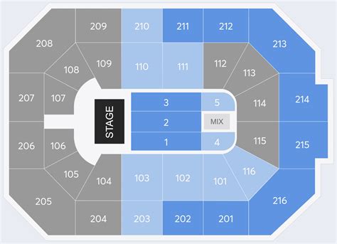 Allstate Arena Row Seating Chart