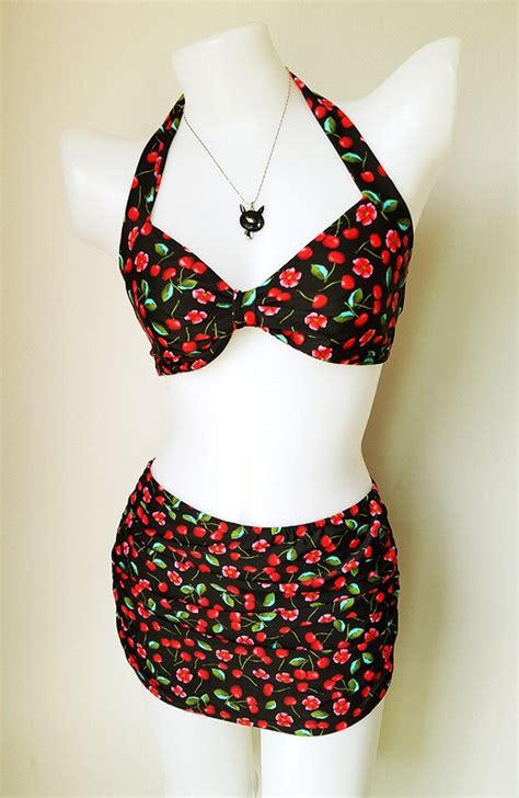 Alluring Appeal of the Cherry Bathing Suit