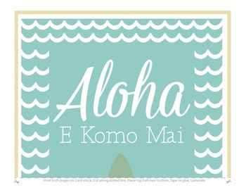 Aloha e nā hoa, e komo mai i Hawaiʻi nei!