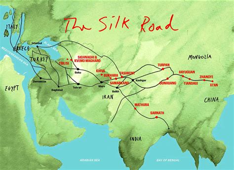 Along the Silk Road