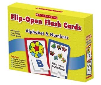 Alphabet and Numbers Flip-Open Flash Cards Kindle Editon