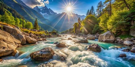 Alpine Rivers: A Majestic and Untamed Force of Nature