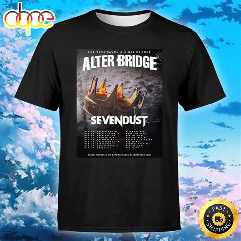 Alter Bridge 2023 Tour T-Shirt: Wear Your Rock Allegiance