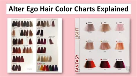 Alter Ego Color Chart