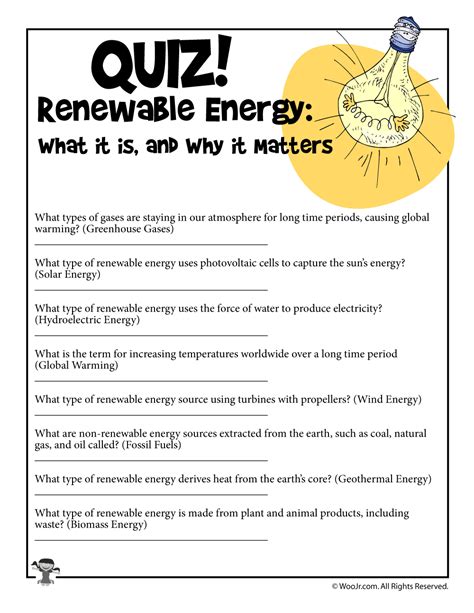 Alternative And Renewable Energy Answer Key PDF