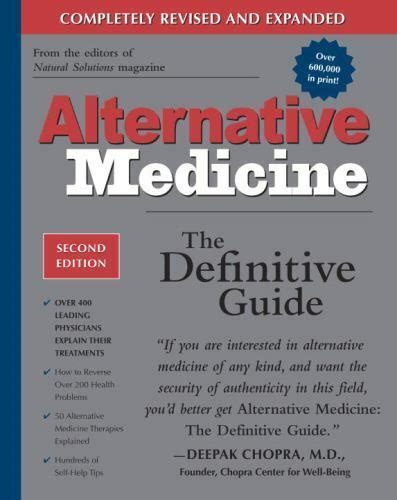 Alternative Medicine Second Edition The Definitive Guide Alternative Medicine Guides Doc