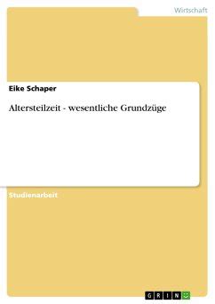 Altersteilzeit Ebook Kindle Editon