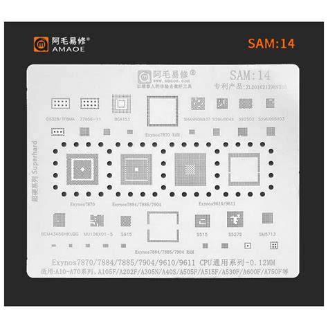 Amaoe Stencil: The Indispensable Tool for Precision Soldering