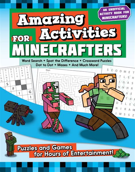 Amazing Activity Book For Minecrafters Puzzles Mazes Dot-To-Dot Spot The Difference Crosswords Maths Word Search And More Unofficial Book Volume 1 Epub