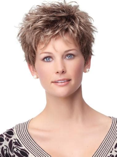 Amazing Brown Curly Cropped Synthetic Wigs in 2025