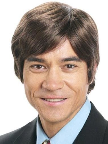 Amazing Brown Straight Short Men Wigs