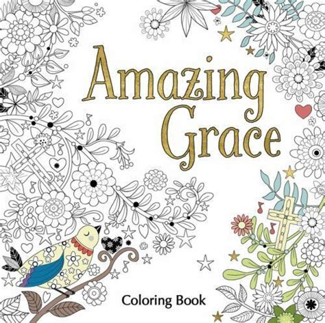 Amazing Grace Adult Coloring Book Coloring Faith Kindle Editon