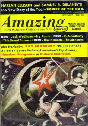 Amazing Science Fiction Vol 42 No 4 November 1968 Reader