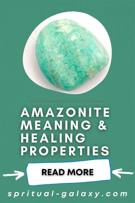 Amazonite's Therapeutic Properties: A Journey of Healing