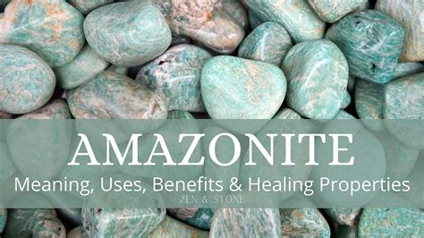 Amazonite: A Stone of Hope, Healing, and Clarity