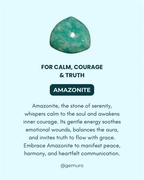 Amazonite: Gem of Serenity and Communication