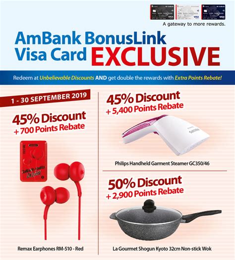 Ambank Credit Card Point Redemption Catalogue