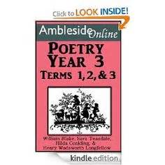 AmblesideOnline Poetry Year 3 Terms 1-3
