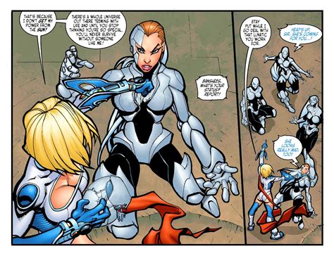 Ame Comi Girls 2 Power Girl fights Brainiac at the Earth s core  PDF